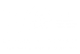 COFI's 30th anniversary logo which includes six multigenerational people - text that reads "Celebrating 30 Years Turnings Dreams Into Action" (in white text color)
