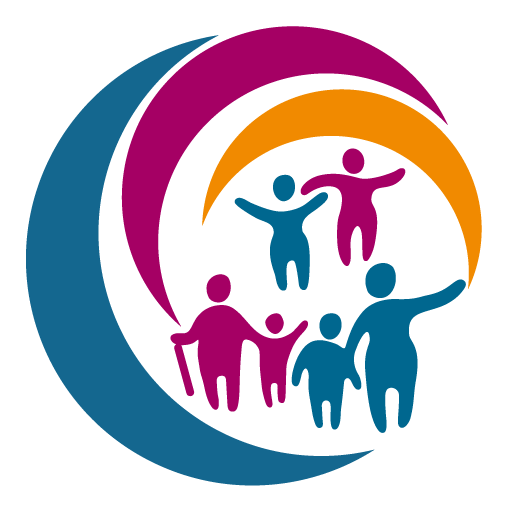 COFI logo with six multigenerational people