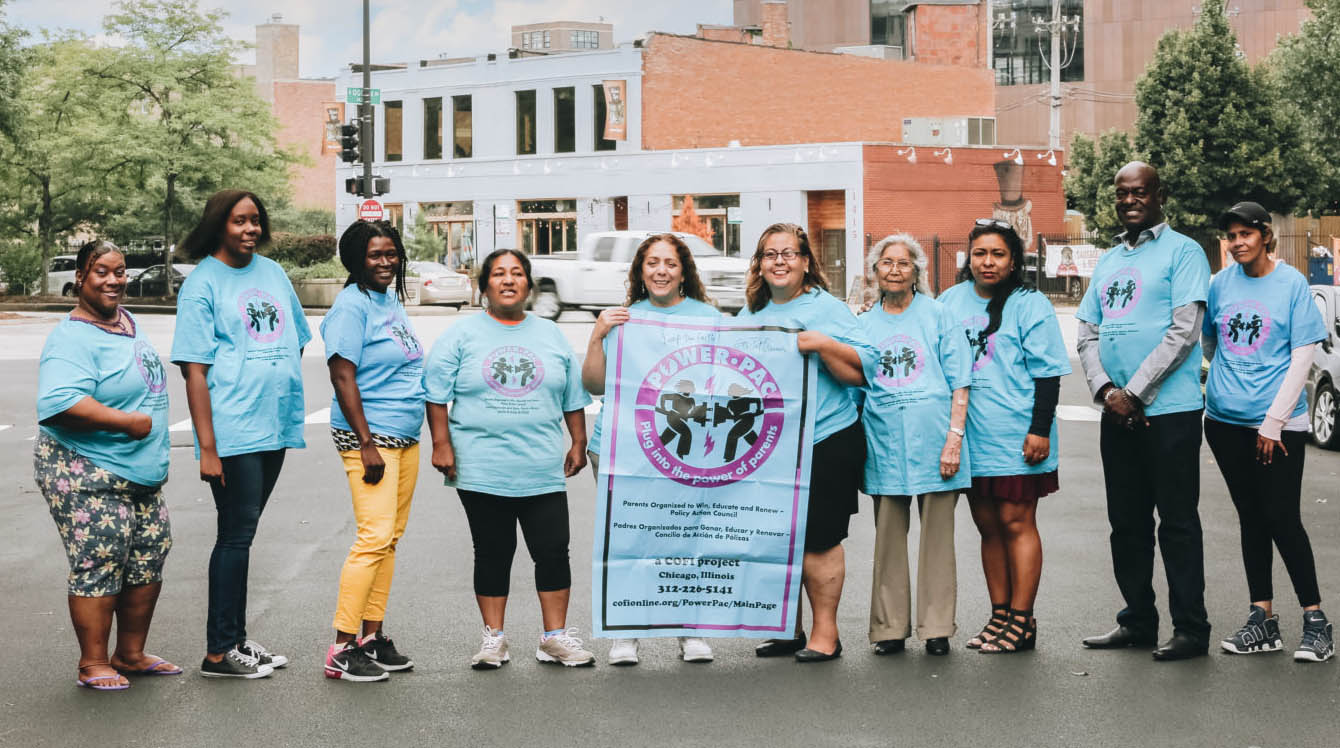 A group of powerful, confident women stride towards the camera